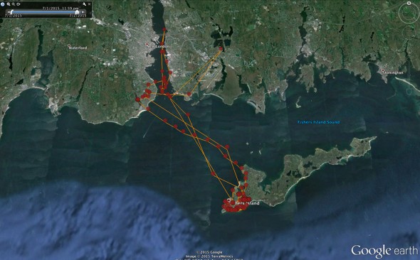 Charlie Tracking July 1